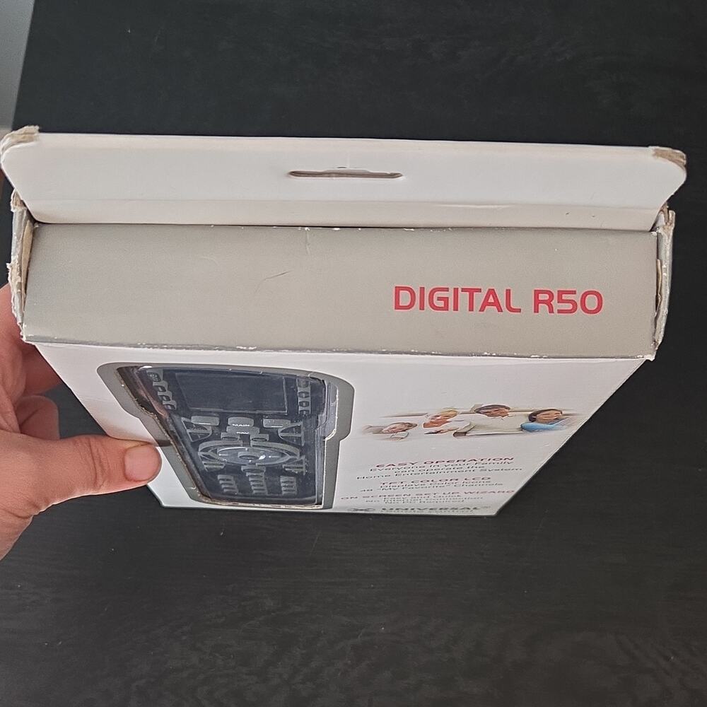 Universal Remote Control Digital R50 Learning LCD Display Wireless Remote - Picture 2 of 5